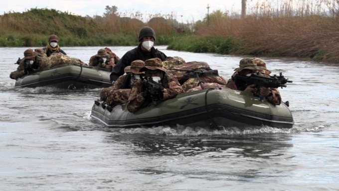 Sabaudia: esercitazione Blu River 2021 (video)