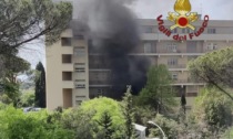 Roma: incendio vicino al CTO, tanta paura