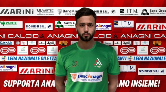Eccellenza: il portiere Luigi Manno all’Anagni