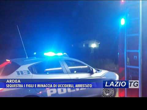 Ardea: sequestra i figli in casa e minaccia di ucciderli con un coltello, arrestato