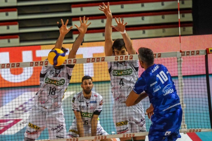 Pallavolo Superlega: Play off 5° posto, Padova-Top Volley Cisterna 3-0
