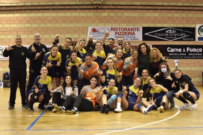 Pallamano A2 femminile: Pontinia vince il derby contro Fondi