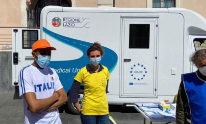 ROMA: BANCO DELLA SALUTE, PRESENTE IL CAMPER ICARE