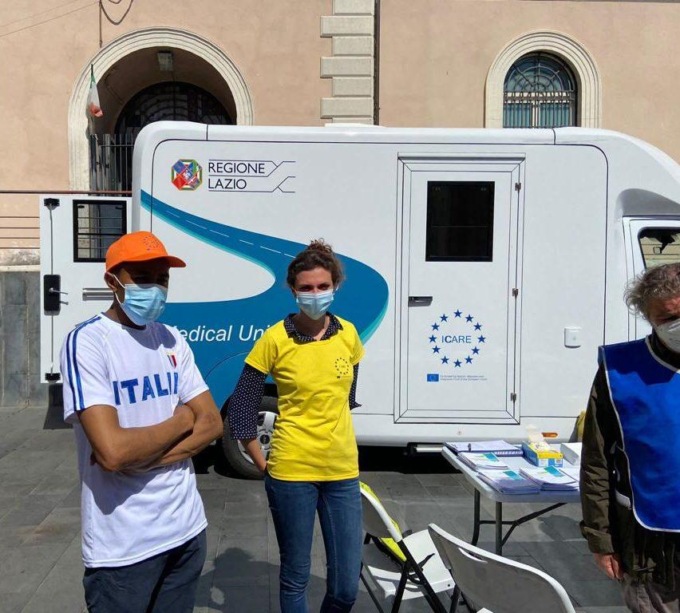 ROMA: BANCO DELLA SALUTE, PRESENTE IL CAMPER ICARE