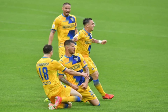 SERIE B. IL FROSINONE SALUTA LA STAGIONE CON UN POKER