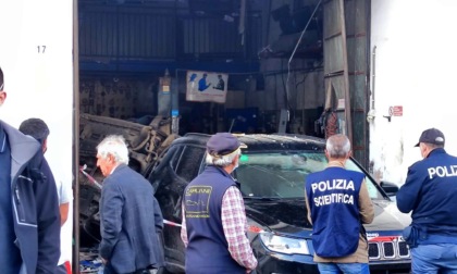 TERRACINA: ESPLOSIONE OFFICINA. DUE I FERITI (VIDEO)