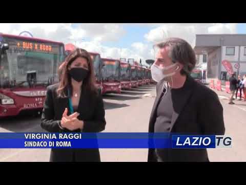 ROMA: ARRIVANO I NUOVI AUTOBUS