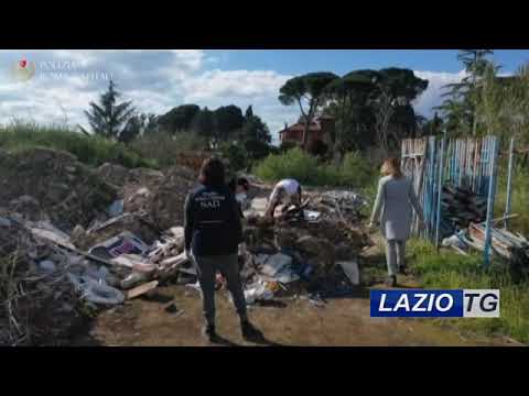Roma: scoperta discarica abusiva, due denunce