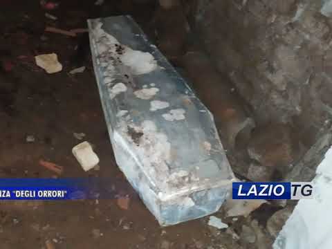 SEZZE: CIMITERO, LA STANZA DEGLI ORRORI