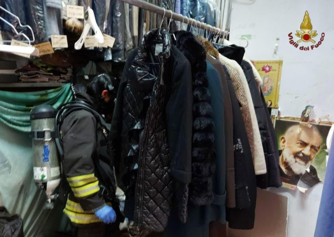 ROMA: TROVATO ESANIME NELLA TINTORIA