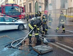 ROMA: DONNA CADE IN UN TOMBINO DI 3 METRI, E’ GRAVE