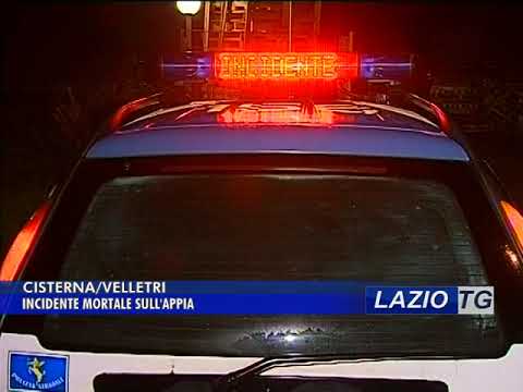 VELLETRI: INCIDENTE MORTALE SULL’APPIA SUD