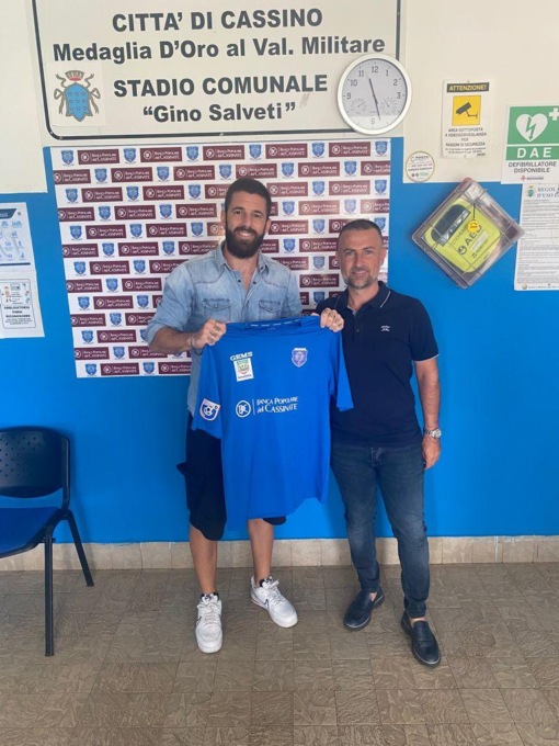 SERIE D: CASSINO, ARRIVA IL CENTROCAMPISTA MARCO CONTE