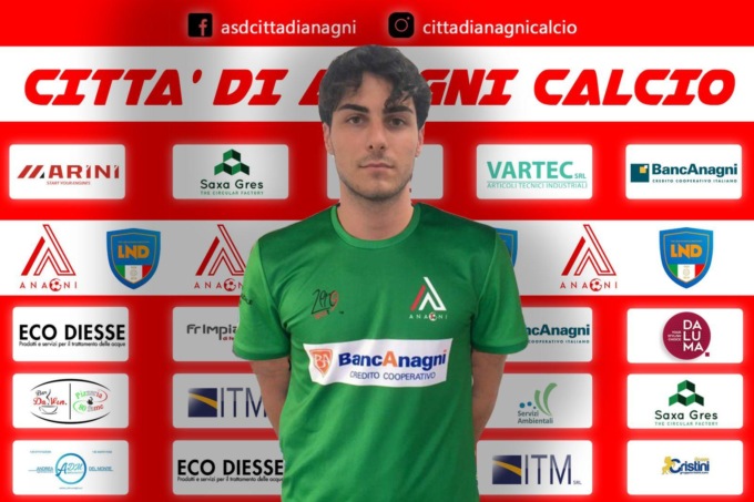 ECCELLENZA: ANAGNI, ARRIVA IL PORTIERE MATTEO VISCUSI