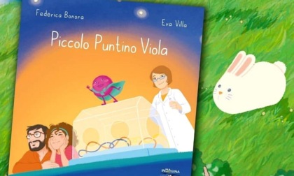 TERRACINA:"PICCOLO PUNTINO VIOLA", IL LIBRO (VIDEO)