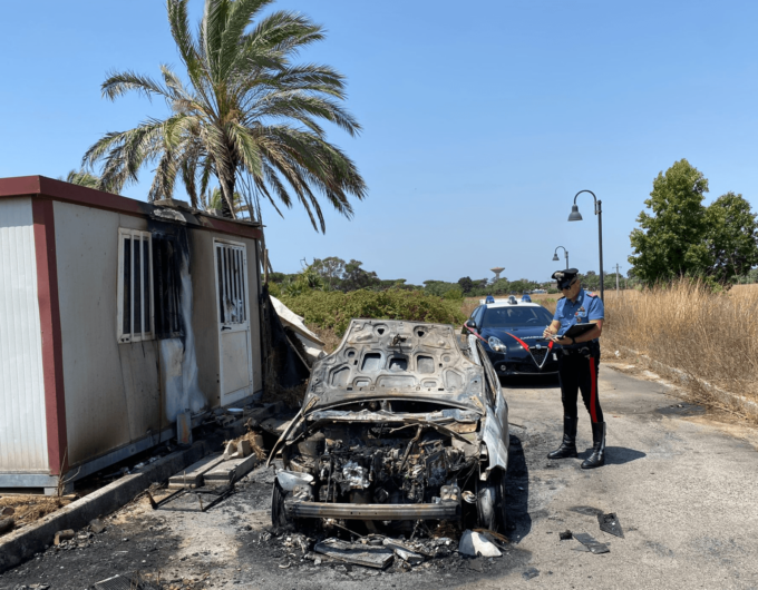 SABAUDIA: TENTATA RAPINA ED INCENDIO, DUE ARRESTI