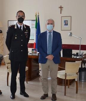 FROSINONE: CARABINIERI, LA VISITA DEL GENERALE DI DIVISIONE