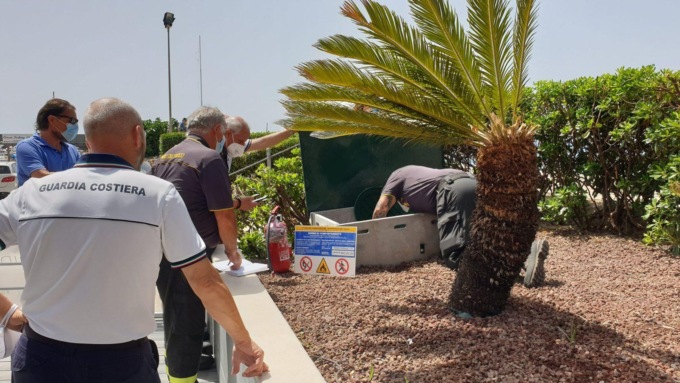 S.FELICE CIRCEO: TROVATO SERBATOIO GPL SU CONCESSIONE DEMANIALE.
