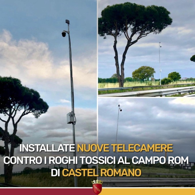 CASTEL ROMANO: ROGHI TOSSICI, INSTALLATE NUOVE TELECAMERE