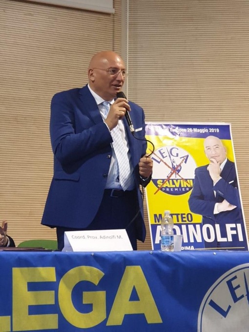 LATINA: VOTO DI SCAMBIO, INDAGATO L’EUROPARLAMENTARE DELLA LEGA ADINOLFI