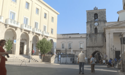 Le merlettaie lavorano al tombolo per San Pio di Pietrelcina