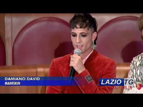 ROMA: AI MANESKIN LA LUPA CAPITOLINA