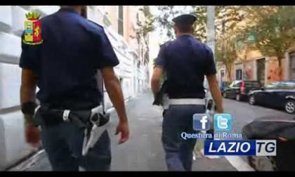 ROMA: DROGA IN CASA, SEQUESTRO E ARRESTO