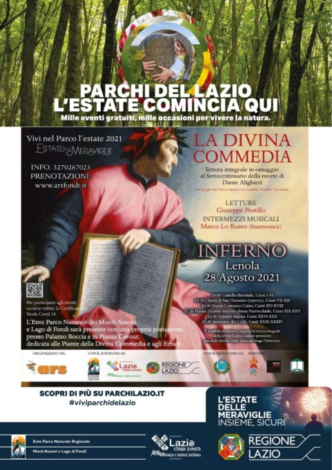 LENOLA: VIAGGIO LETTERARIO NELLA DIVINA COMMEDIA