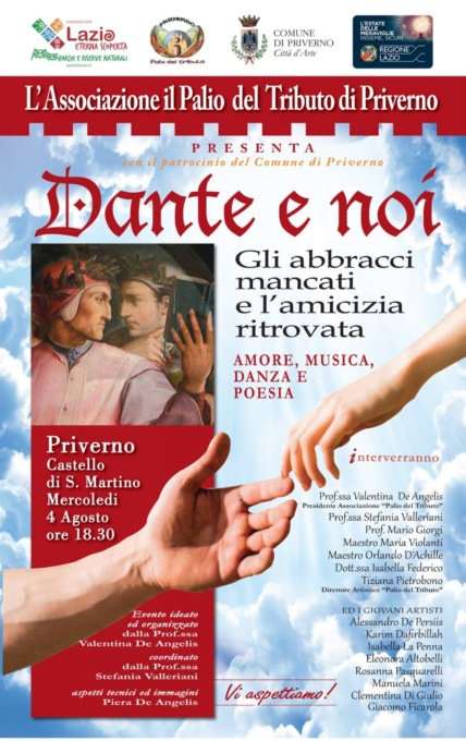 PRIVERNO: “DANTE E NOI”, IL SOMMO POETA AI GIORNI NOSTRI(VIDEO)