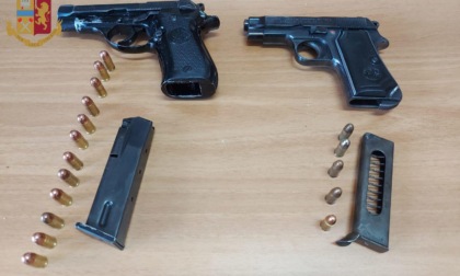 ROMA: ARRESTATI PER PORTO ABUSIVO D'ARMI