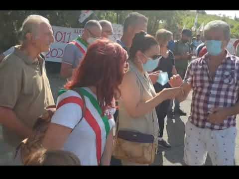 ALBANO: DISCARICA, LA PROTESTA CONTINUA