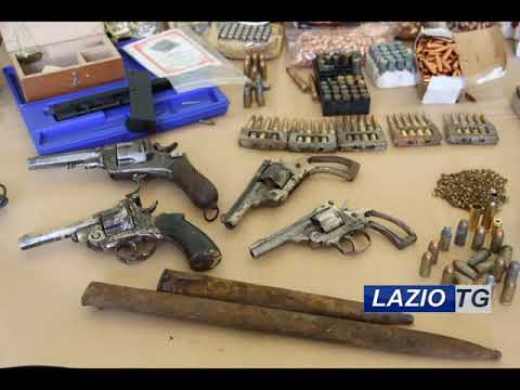 FONDI: ARSENALE IN UN TERRENO, ARRESTATO