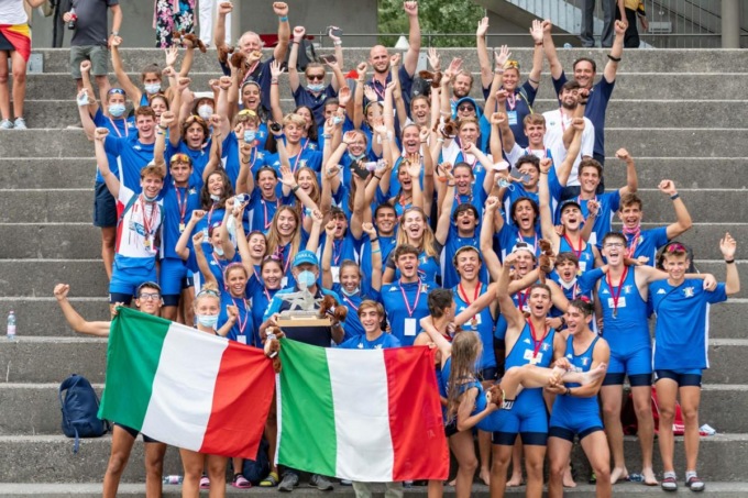 CANOTTAGGIO. L’ITALIA VINCE LA COUPE DE LA JEUNESSE