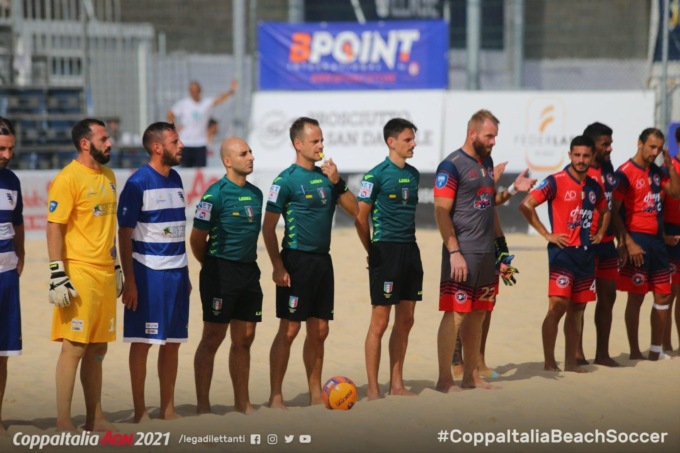 BEACH SOCCER: COPPA ITALIA, TERRACINA AL QUARTO POSTO