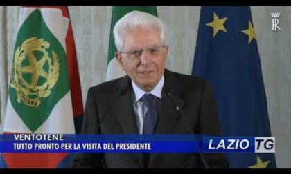 VENTOTENE: TUTTO PRONTO PER LA VISITA DEL PRESIDENTE MATTARELLA (video)