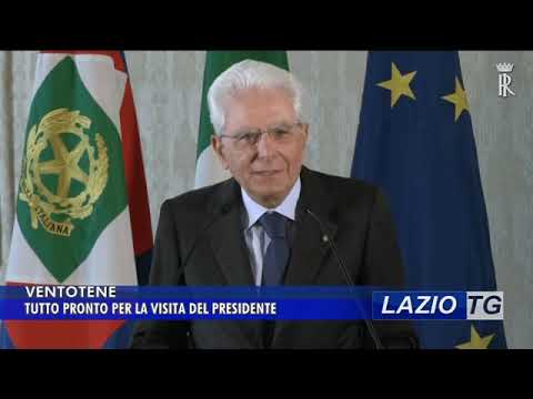 VENTOTENE: TUTTO PRONTO PER LA VISITA DEL PRESIDENTE MATTARELLA (video)