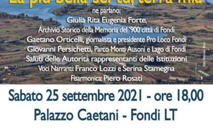 FONDI: UNA MOSTRA SUL LAGO