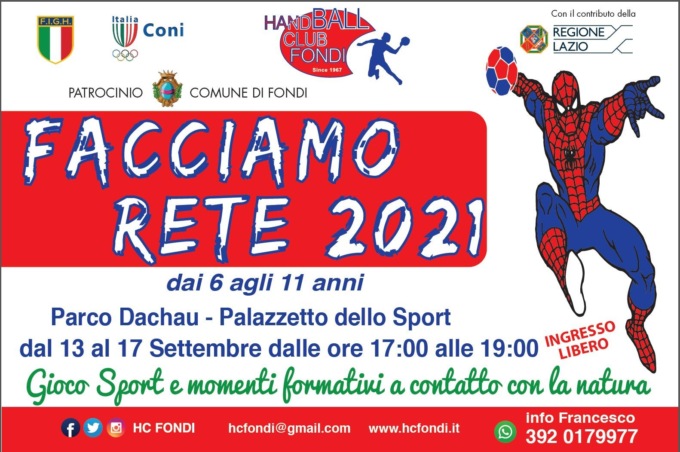 PALLAMANO: FONDI, “FACCIAMO RETE 2021”
