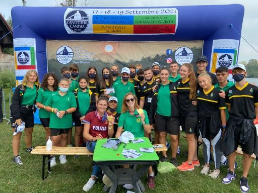 CANOTTAGGIO: I CAMPIONATI ITALIANI PER SOCIETA’