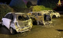 ROMA: 5 AUTO A FUOCO NELLA  NOTTE