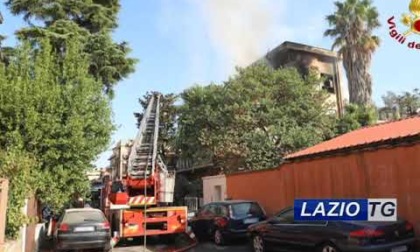 ROMA: ESPLOSIONE E FIAMME IN UNA PALAZZINA