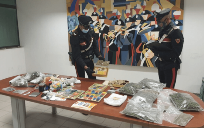 APRILIA: DROGA, DAI DOMICILIARI AL CARCERE