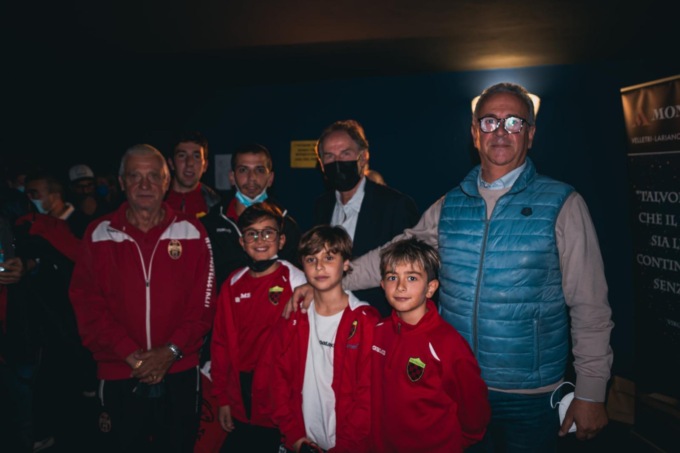 CALCIO: LA VJS VELLETRI OMAGGIA FRANCO BARESI