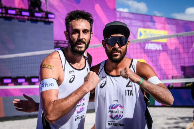 BEACH VOLLEY: SI SEPARANO DANIELE LUPO E PAOLO NICOLAI