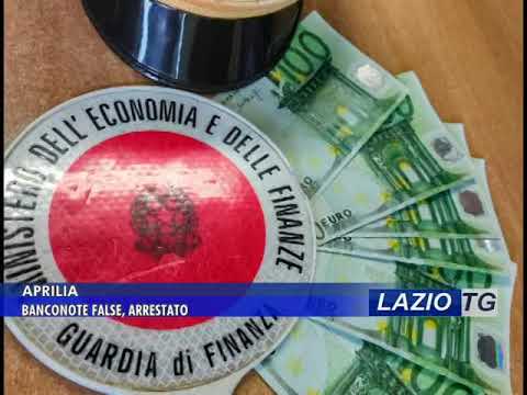 APRILIA: BANCONOTE FALSE, ARRESTATO