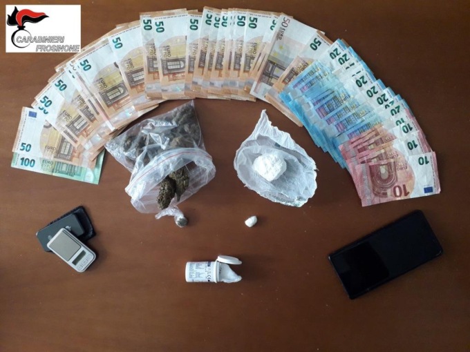 ISOLA LIRI (FR) – DROGA, ARRESTATO DAI CARABINIERI UN 51ENNE