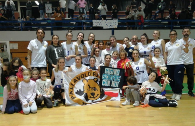 PALLAVOLO C FEMMINILE: LAZIO TV FUTURA TERRACINA-CUS CASSINO 3-1(VIDEO)