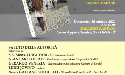 FONDI: "IL CIBO DEL PELLEGRINO", IL LIBRO