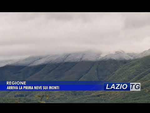 REGIONE: ARRIVA LA PRIMA NEVE SUI MONTI