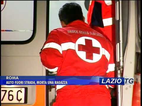 ROMA: AUTO FUORI STRADA, MORTA UNA RAGAZZA (VIDEO)